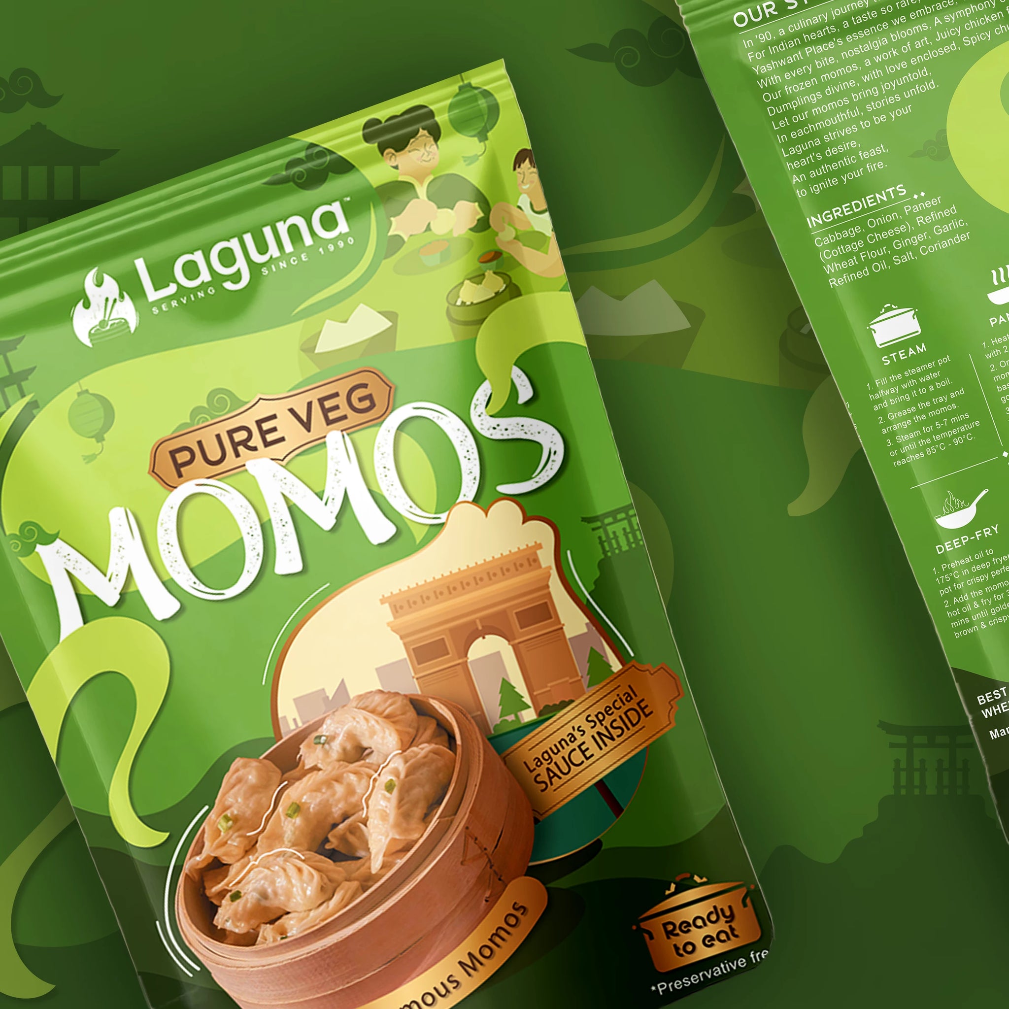 Laguna's Vegetable Momos